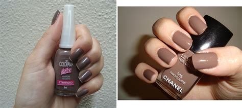 esmalte marrom chanel